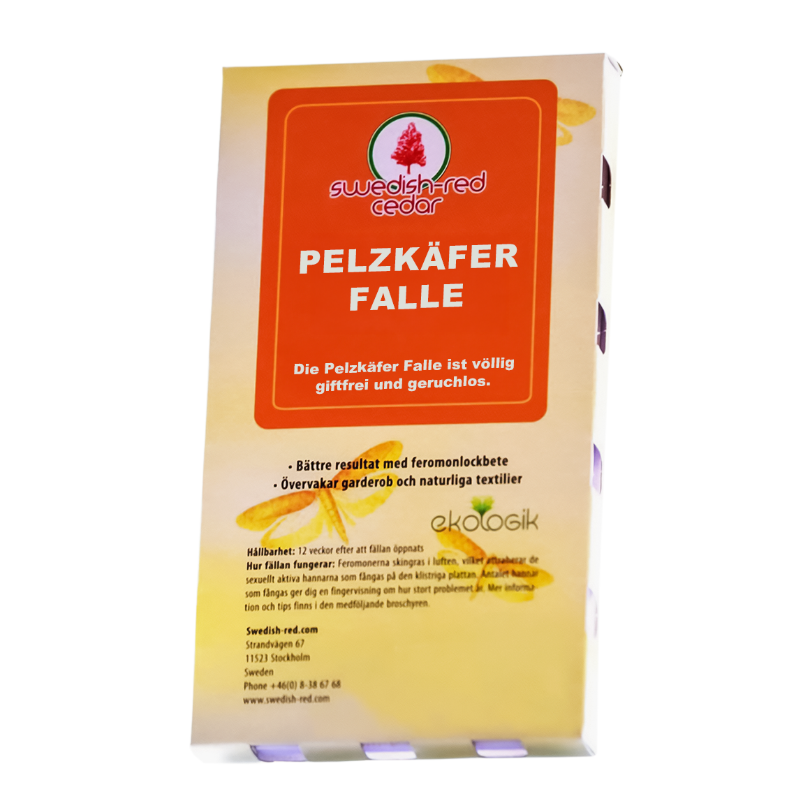 Pelzkäfer Falle