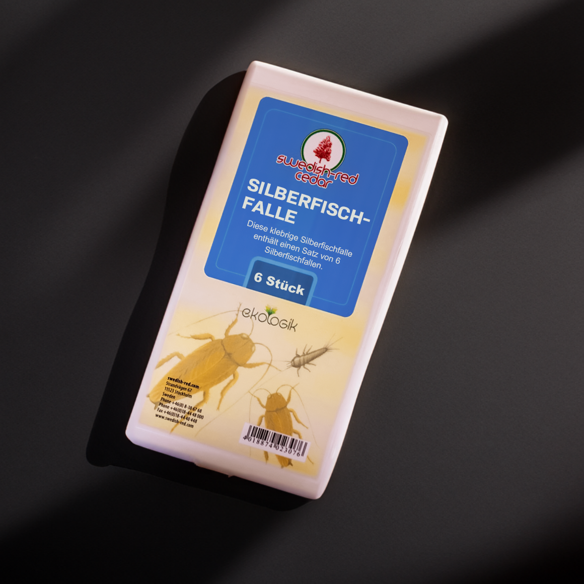 Silberfischfalle 6 Stück