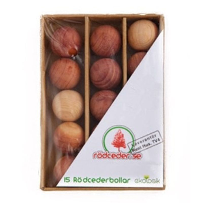 Swedish Red Cedar - Schädlingsbälle 15 Stück