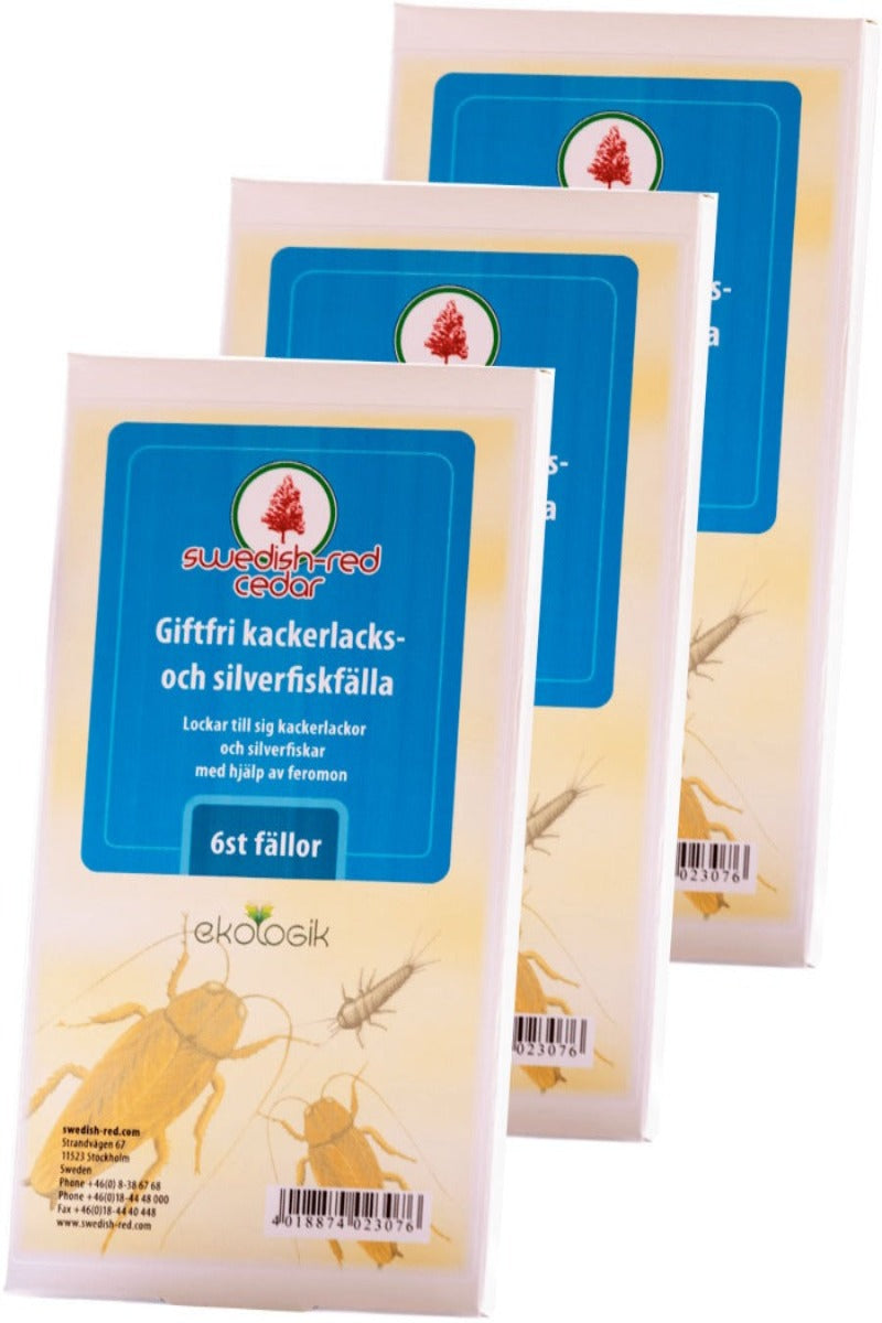 Silberfischfalle 6 stück (3 Packungen)